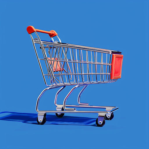 Realistic basket clipart brightness on royal blue