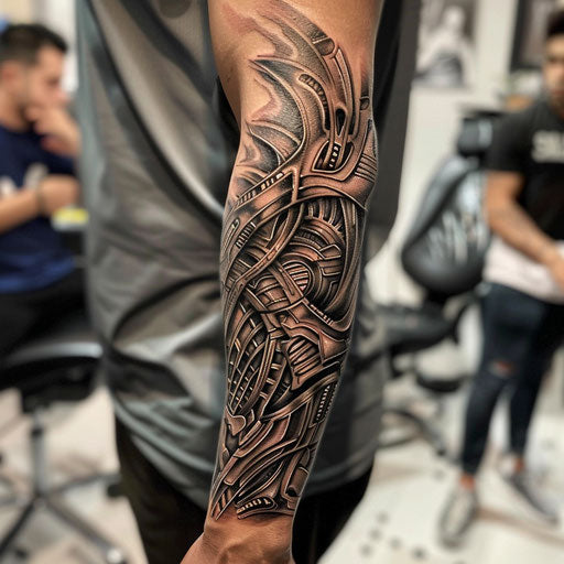 Biomechanical Tattoo Tattoo Flash Collection