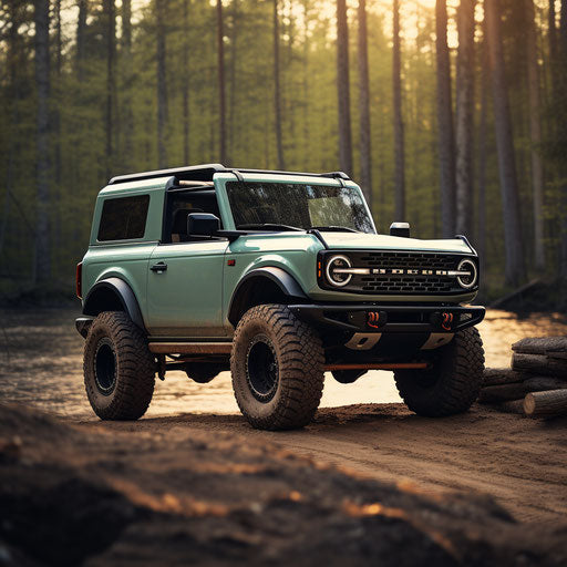 Classic Patina Ford Bronco Sport