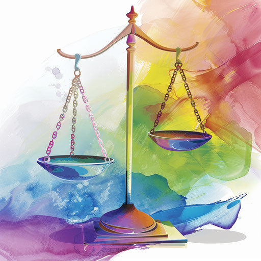 Ethics clipart in a photo realistic style on white background