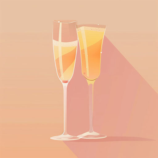 Realistic congratulations clipart on pastel peach background
