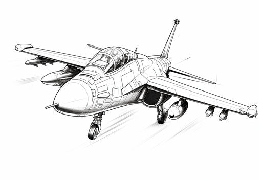 aircraft in dynamic minimalist geometry