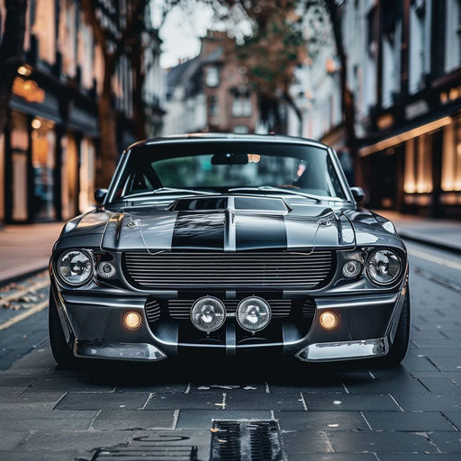 Vintage aesthetics meets modern efficiency in Mustang GT Shelby