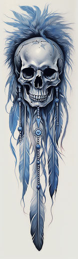 Native American Tattoo Artwork Set