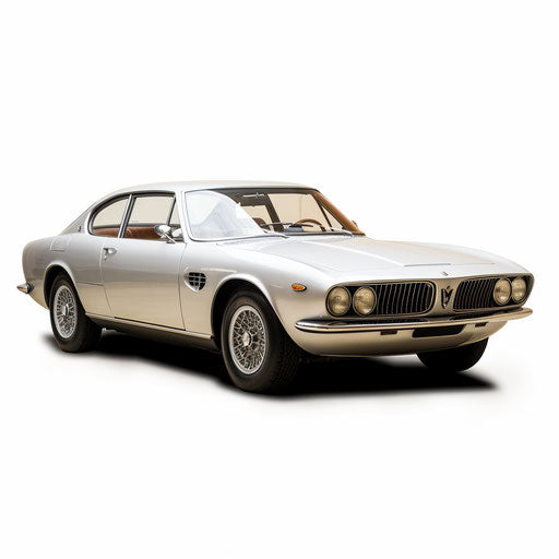 Maserati Ghibli Classic White Background