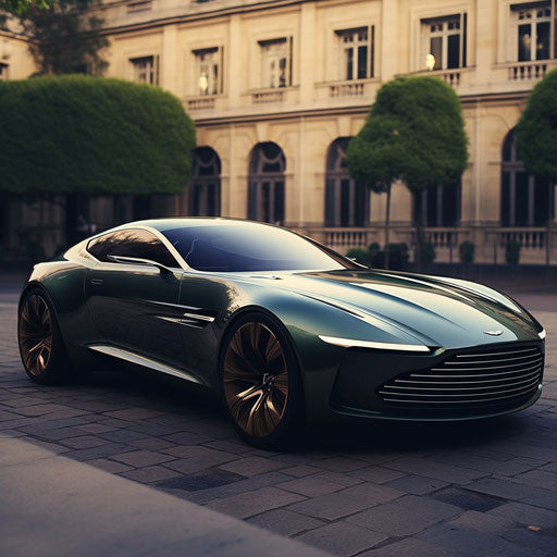 Restyling of the aston martin dv5