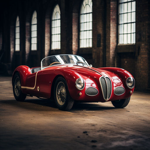 Weight Reduction of a Classic Alfa Romeo 2 Seater