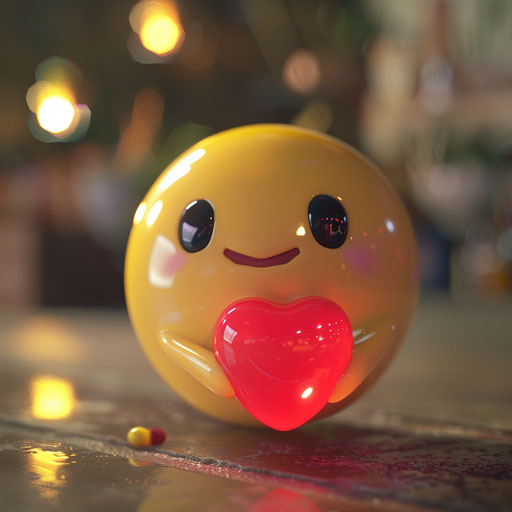 Educational Hug Emoji for Interactive Learning