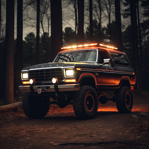 Subtle classic vehicle Ford Bronco Sport