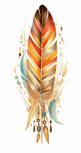 Indian feathers clip art taftaylor tattoo style Upper Paleolithic captivating 17:32