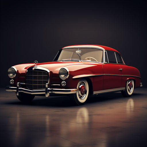 Classic Retro-Modern Mercedes-Benz