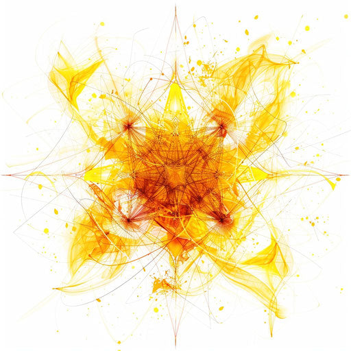 Dynamic Solar Plexus Chakra tattoo design