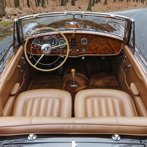 1954 Bentley R Type Continental with convertible roof and advanced climate control