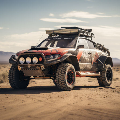 Rally version with off-road modifications