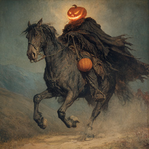 The Headless Horseman and His Dark Horse