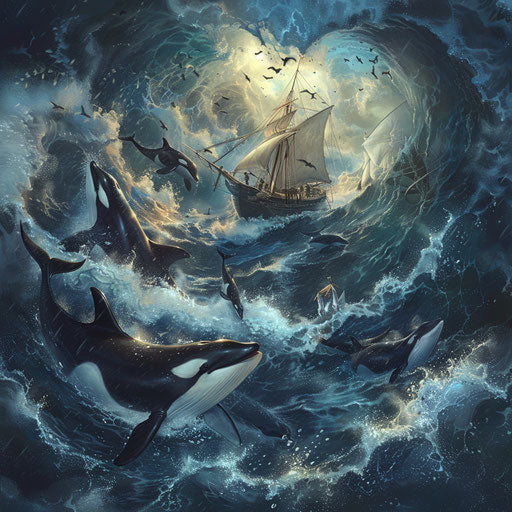 Guided by Orcas: Lost sailors finding their way home