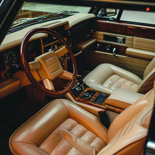 Luxuriously Customized 1980 Range Rover Interior