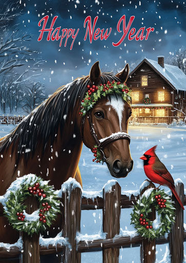 Joyous New Image Happy New Year Holiday Greetings