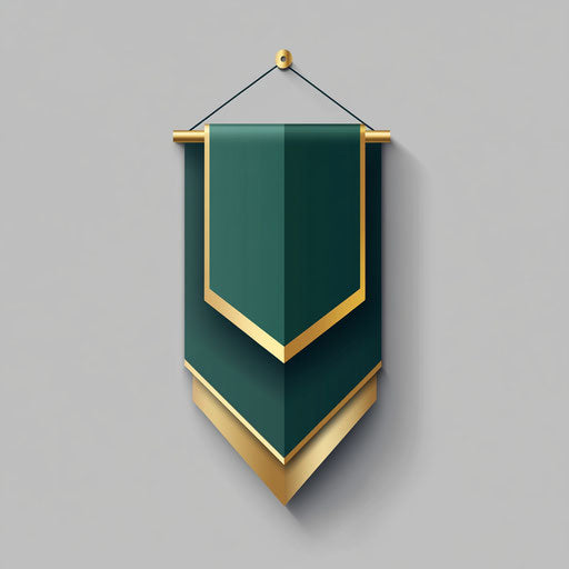 Professional banner with sleek typography on gray background