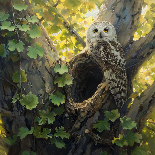 White Spotted Owl: Inspiring Art Projects with Nature's Best