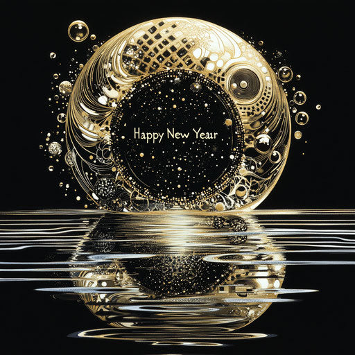 Festive and Joyful New Year