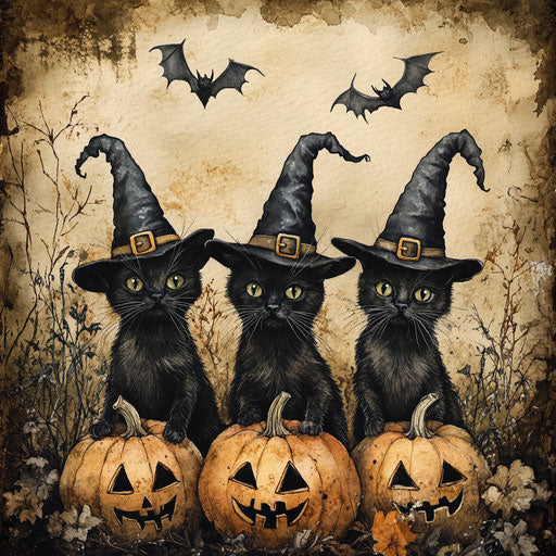 Creepy Halloween Halloween Illustration in Vector Format