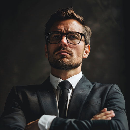 Businessman determined in challenging times