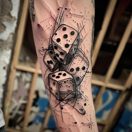 Dice Tattoo Tattoo Art Kit