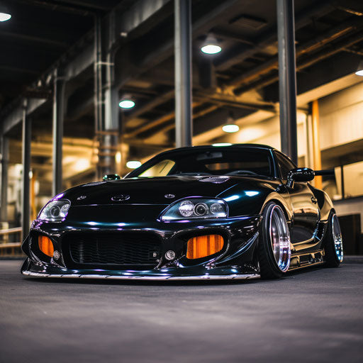 Toyota Supra classic street car