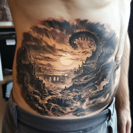 Bold Side Tattoo Tattoo Flash Set