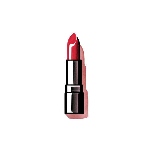 Minimalist lipstick clipart, on a white background