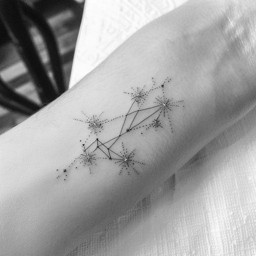 Constellation Tattoo Sketch Collection