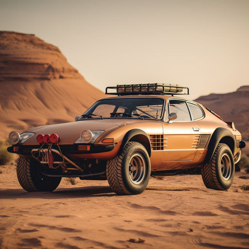 Ferrari Daytona classic: rally version with off-road mods