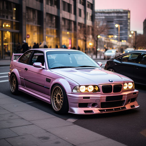 BMW M3 Classic Light Pink Metallic