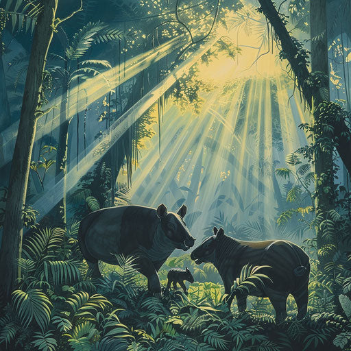 Bairds Tapir in HD: Versatile Nature Imagery