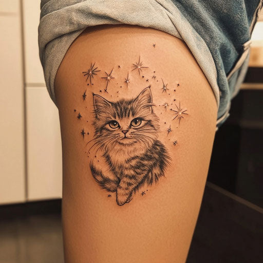 Thigh Tattoos For Females Tattoo Artistic Design