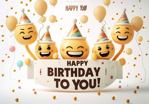 Illustrate Lessons with Engaging Happy Birthday Emoji