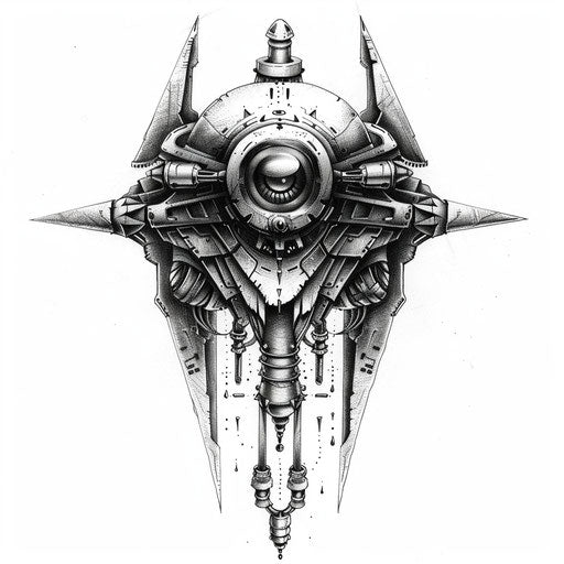 Ufo Tattoo Sketch Collection