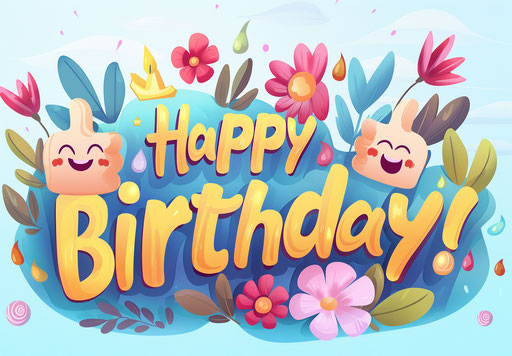 Happy Birthday! 👍🌺