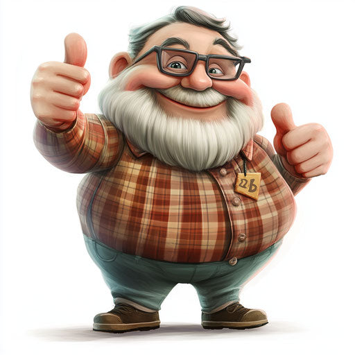 Humorous Math Caricature Clipart for Editorial Content