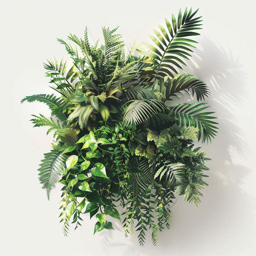 Nature clipart in a photorealistic style on a white background