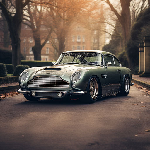 Modern reconstruction of Aston Martin DB5