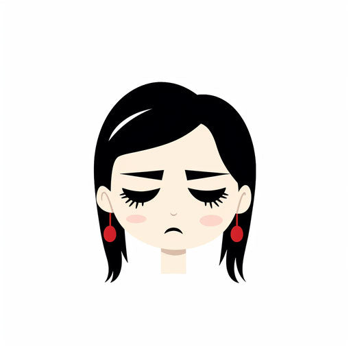 Boring clipart in Minimalist style, on white background