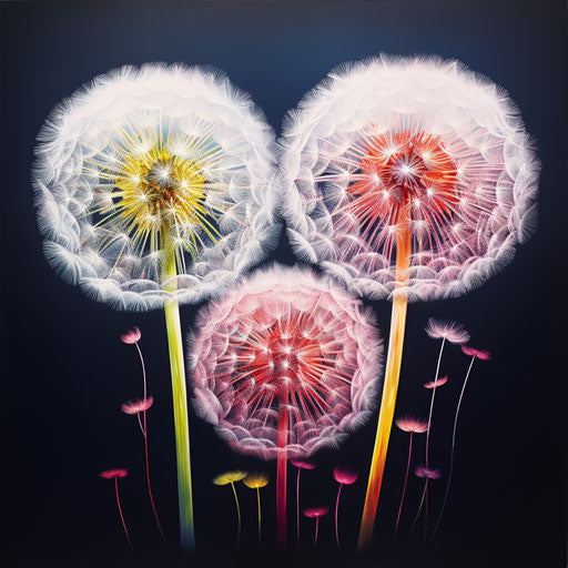 Spherical sculptures in the style of Milton Glaser