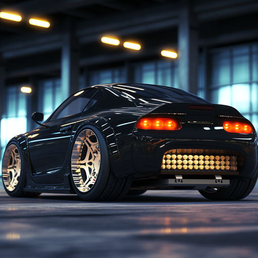 Toyota Supra classic Fat tires