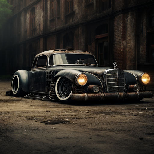 Classic Mercedes Benz Rat Rod