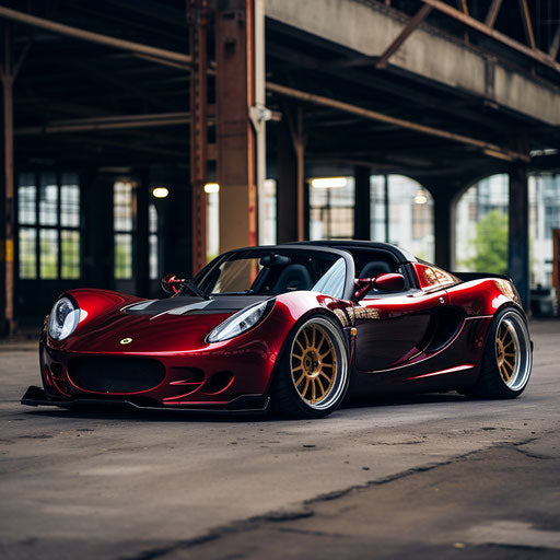 Lotus Elise classic lowrider with hydraulics