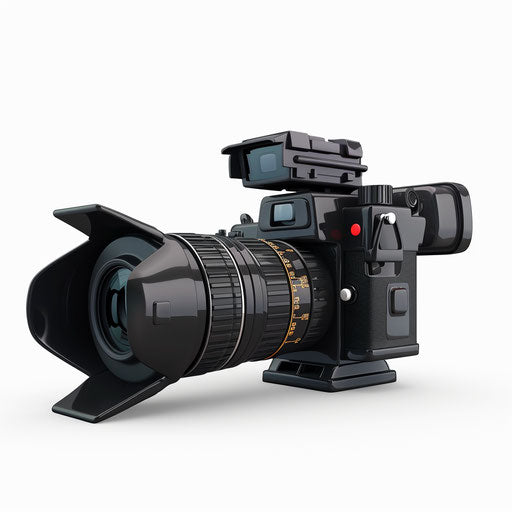 Photo realistic video camera clipart
