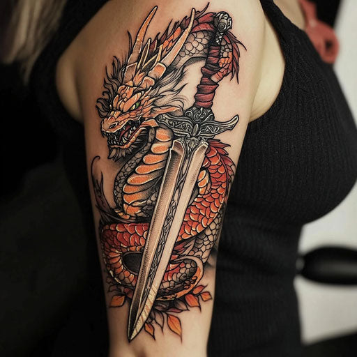 Fantastical Half Sleeve Tattoos For Women Tattoo Outlines