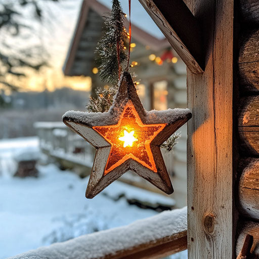 Creative Christmas Star Festive Illustration